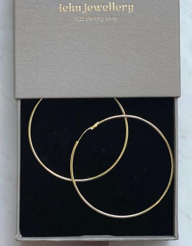Ichu - Fine Gold Hoops