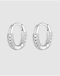 HOUSE OF SLANI - Mon Crystal Hoops