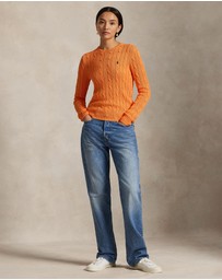 Polo Ralph Lauren - Cable-Knit Cotton Crewneck Sweater