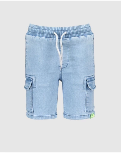B.Nosy - Denim Shorts With Pockets - Kids-Teens