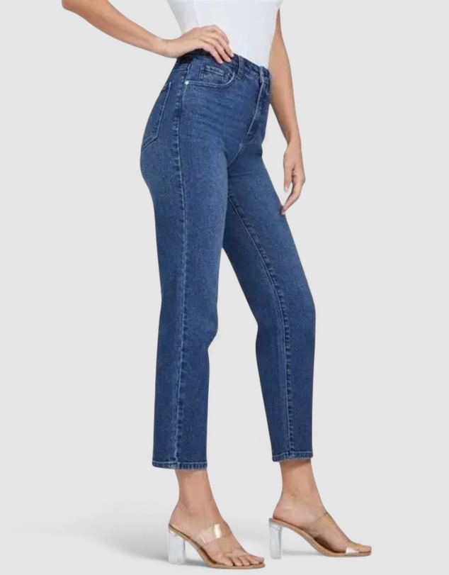GUESS - Jeannie High-Rise Straight Jeans