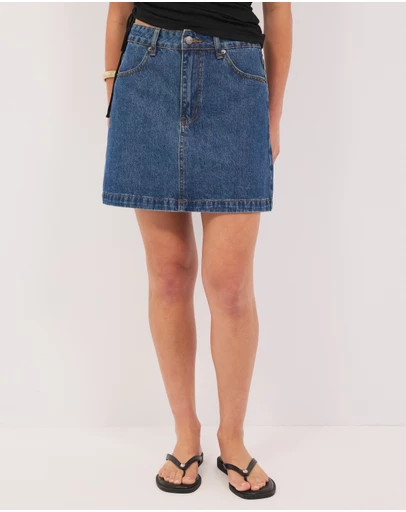 Calli - Cassie Denim Mini Skirt