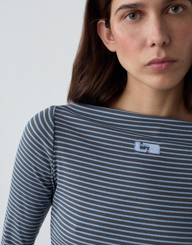 Laagam - Emory Striped Long Sleeve T-Shirt