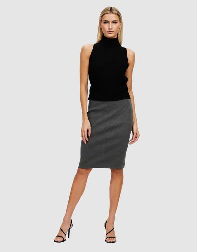 Honey and Beau - Serenity Knit Skirt