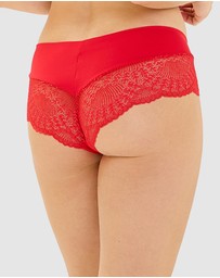 Billet Doux - Fidele Shorty Style Microfibre & Lace Brief