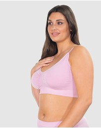 B Free Intimate Apparel - Wire-free Full Bust Bamboo Bra (E-F-G-H) Cup