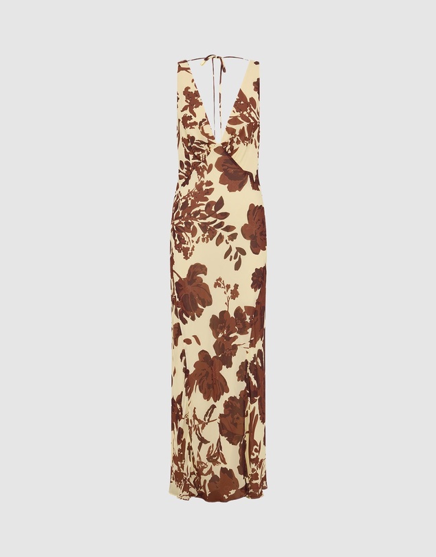 Shona Joy - Noa Plunged Maxi Dress