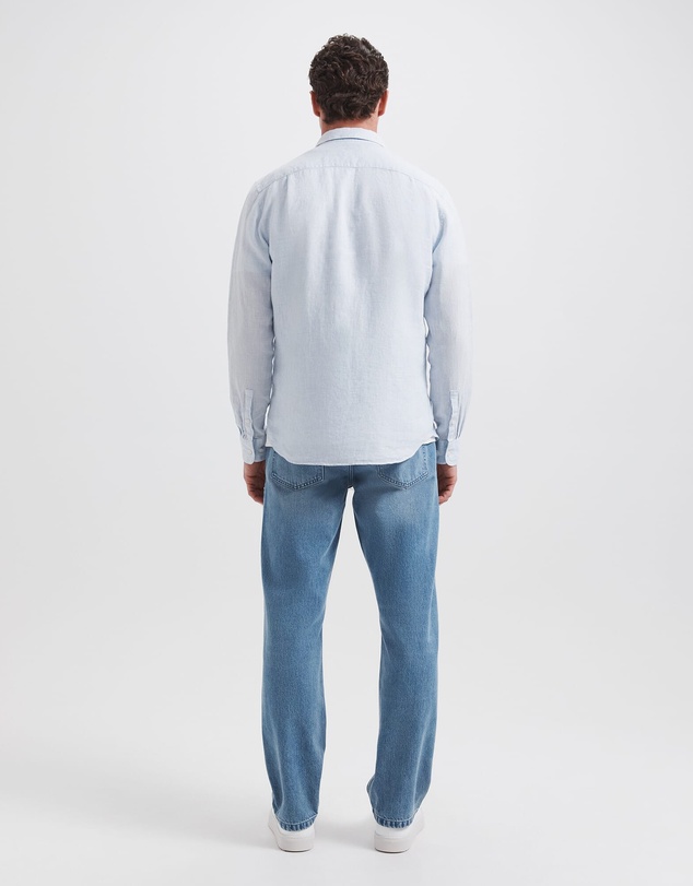 SABA - Anderson Classic Yarn Dyed Linen Shirt