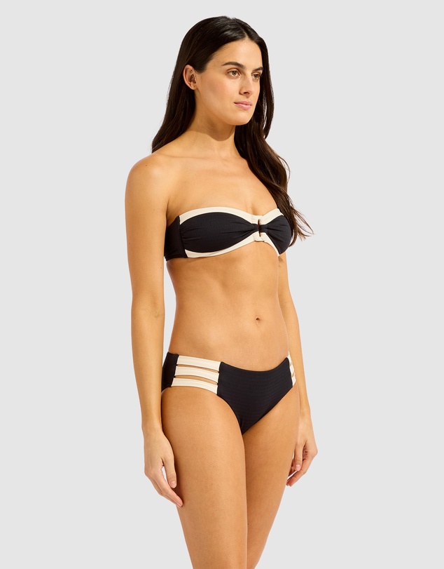 Seafolly - Bandwave Multi Strap Hipster Bikini Bottom
