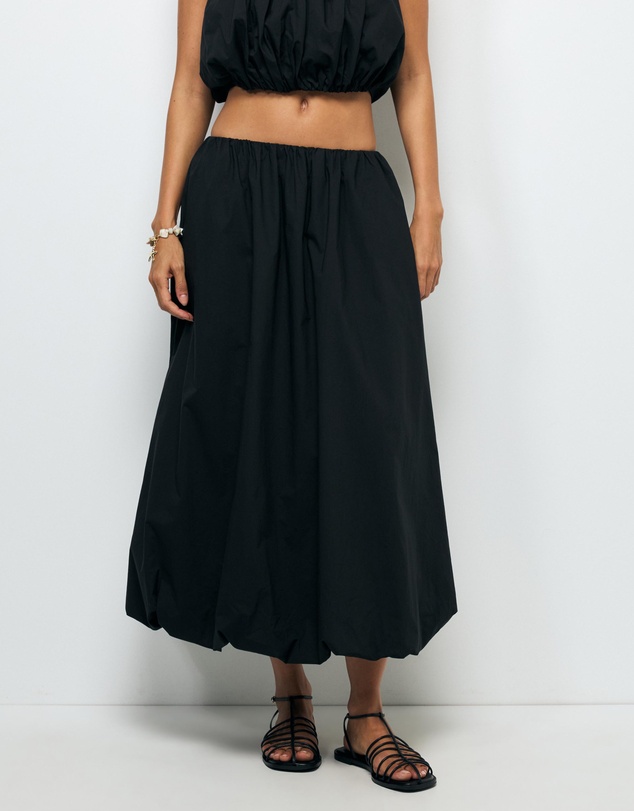AERE - Quill Midi Skirt