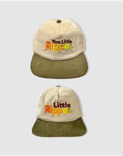 Banabae - Little Ripper and Ripper Cord Cap Adult and Kid Cap Bundle
