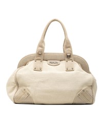 Pre-Loved by Azura Reborn - Pre-Loved Canvas Canapa Mistolino Frame Satchel