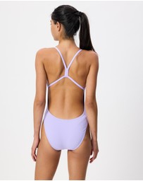 Speedo - Solid V-Back 2.0 One Piece Swimsuit
