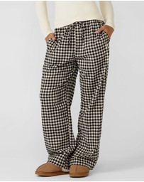 Lorna Jane - Sugarplaid Flannel Lounge Pants