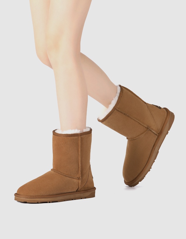 EVERAU - EverAU Ugg Short Classic Suede Cow Suede Upper UGG Boots
