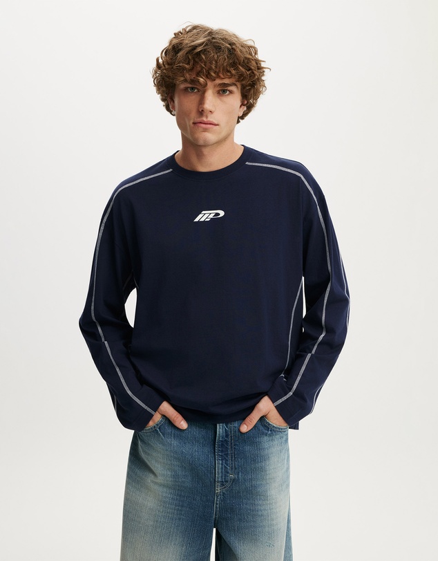 Cotton On - Regular Fit Graphic Ls T-Shirt