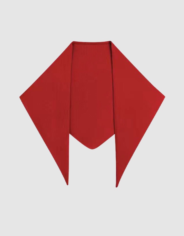 SILK MAGNOLIA - Cashmere Triangle Scarf