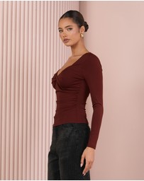 Azzurielle - Noelle Long Sleeve Top