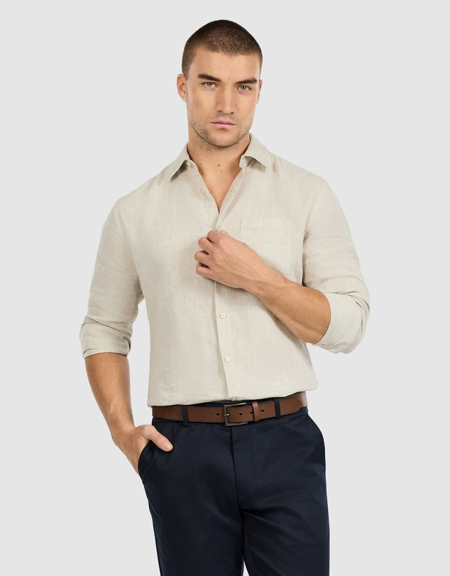 Tarocash - Hamilton Pure Linen Shirt