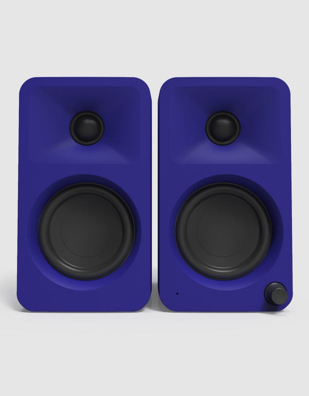 iWorld - Limited Edition - Kanto ORA 100W Powered Reference Desktop Computer Speakers with Bluetooth 5.0 Matte Purple