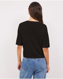 Calli - Hailey Soft Knit Tee