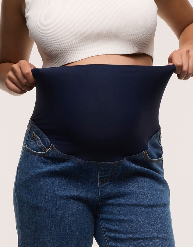 Soon Maternity - Straight Leg Overbelly Jeans