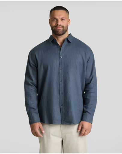 Johnny Bigg - Resort Relaxed Fit Linen Shirt
