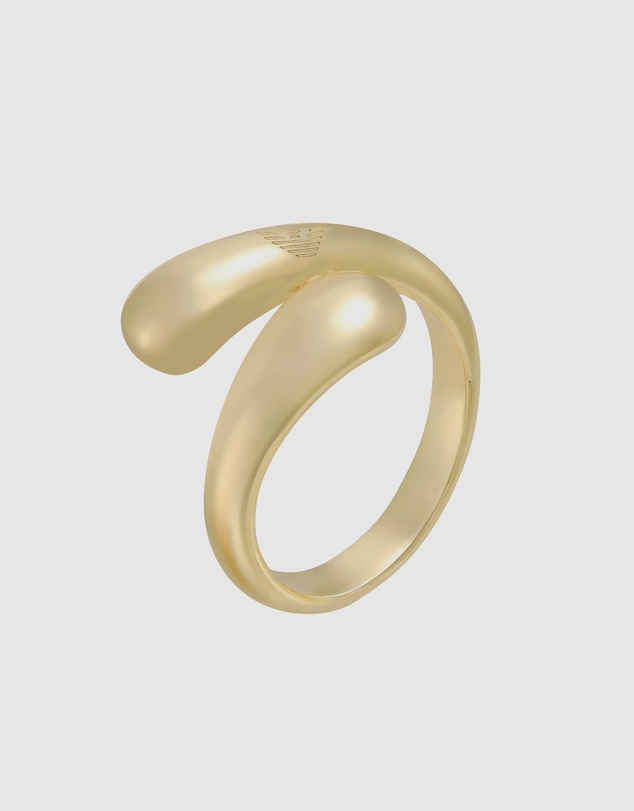 Emporio Armani - Iconic Trend Gold Ring