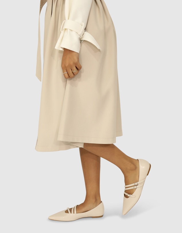 Belle & Bloom - Begin Again Buckled Flat