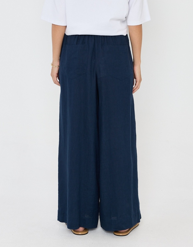 ALEXANDRA - Ciel Pants Navy
