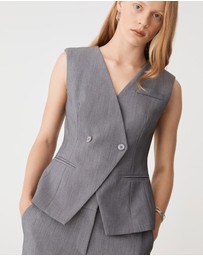 Forcast - Nikki Collarless Vest