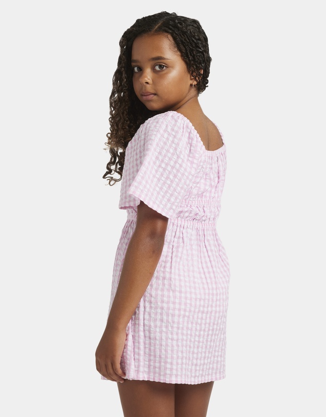 Roxy - Girls 8 to 16 Daisy Check Mini Dress
