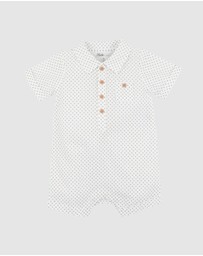 Bebe by Minihaha - Roman Collared Rompers - Babies
