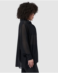 Sunday In The City - Vixen Sheer Shirt