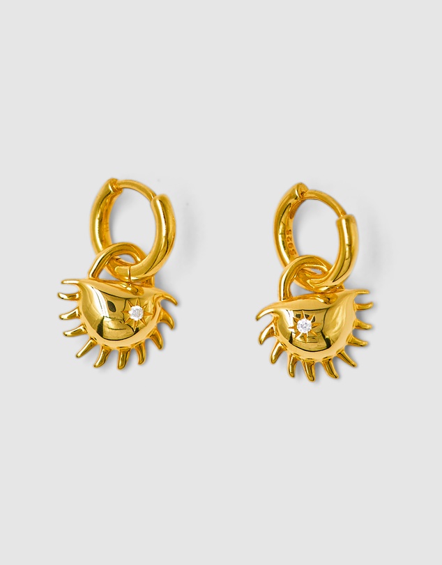 Brie Leon - Solida Charm Earrings