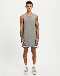 Surrounded By Ghosts - The Homilite Rib Knit Muscle T-Shirt