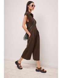 NEXT - Corset Detail Short Sleeve Jumpsuit