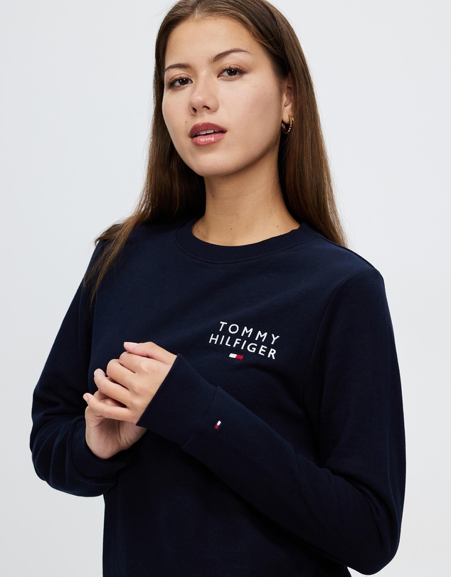 Tommy Hilfiger - Round Neck Logo Sweatshirt