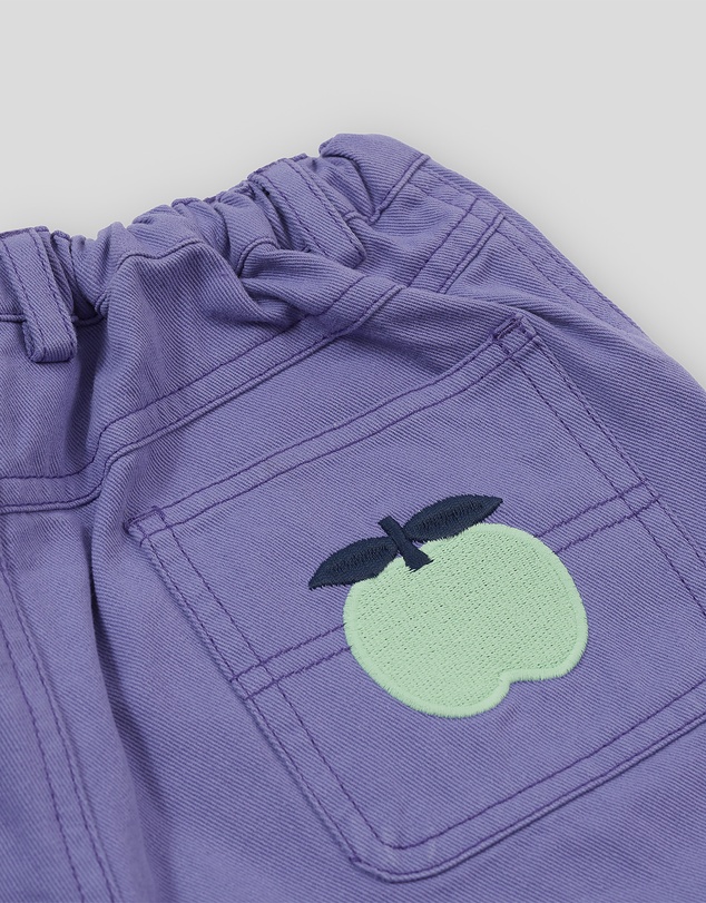 Goldie + Ace - Wide Leg Apple Denim Shorts - Babies-Kids