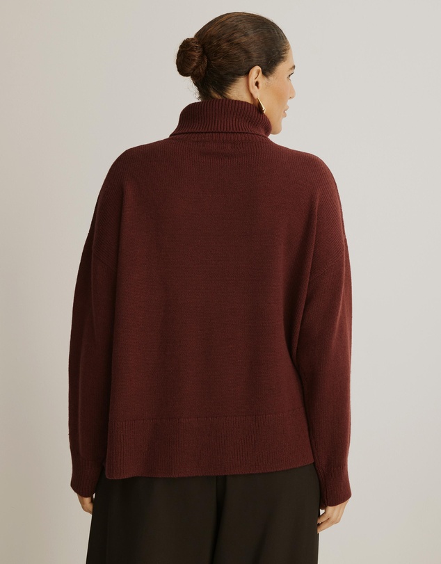 Atmos&Here Curvy - Winnie Wool Blend Knit Jumper