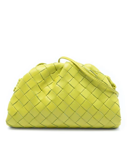 Pre-Loved by Azura Reborn - Pre-Loved Nappa Intrecciato The Mini Pouch Crossbody