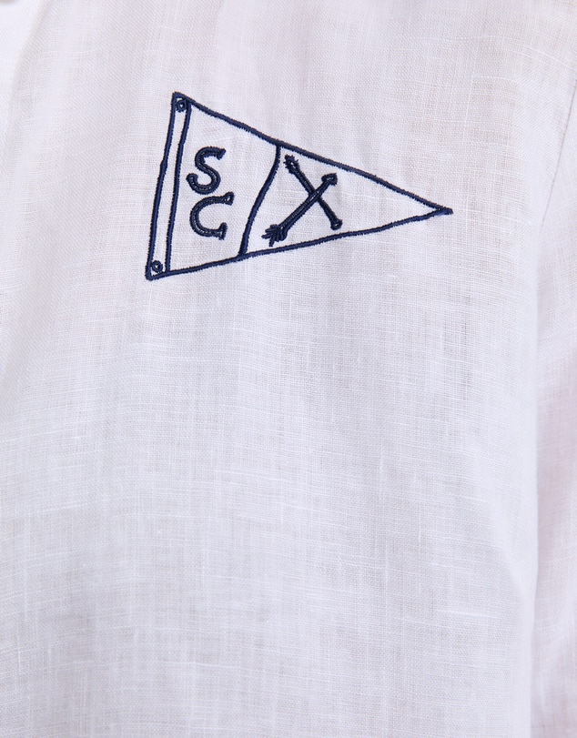 Sportscraft - Dahlia Embroidered Linen Shirt