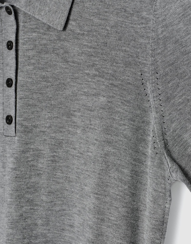 COS - Merino Wool-Blend Polo Shirt