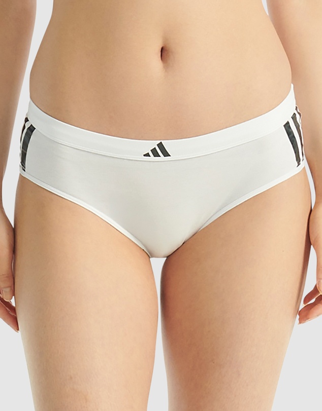 adidas Sportswear - Active Essentials Cotton 3 Stripes Hipster Brief