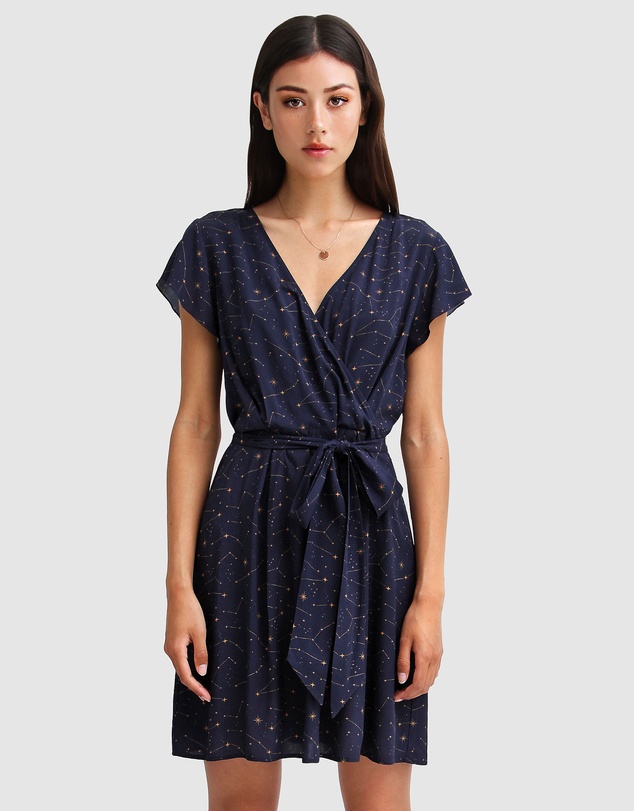 Belle & Bloom - I'm The Star Wrap Dress