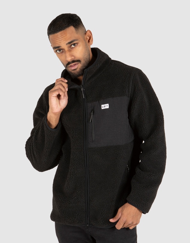 UNIT - UNIT Mens District Zip Thru Jacket