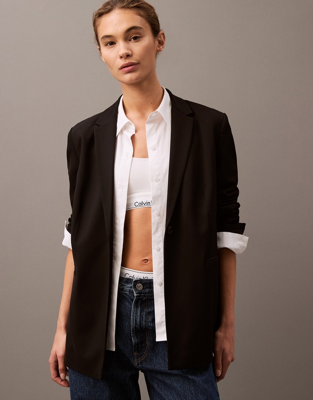 Calvin Klein - Soft Crepe Blazer