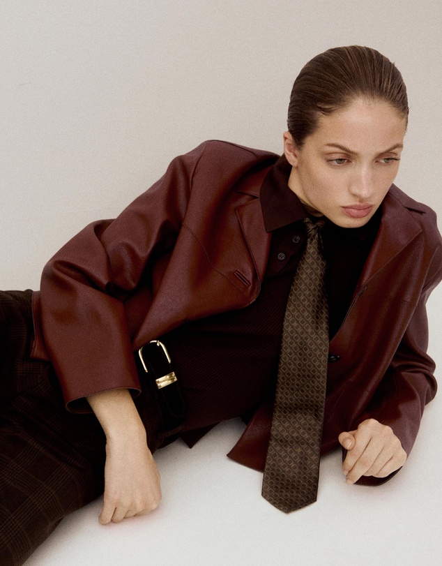 M.N.G - Faux-Leather Jacket With Pockets