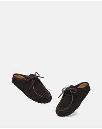 EVERAU - EverAU Ugg Yancy Cow Suede Upper Loafer Oxfords Flats