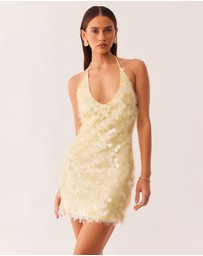 SNDYS - Calena Halter Mini Dress - ICONIC EXCLUSIVE